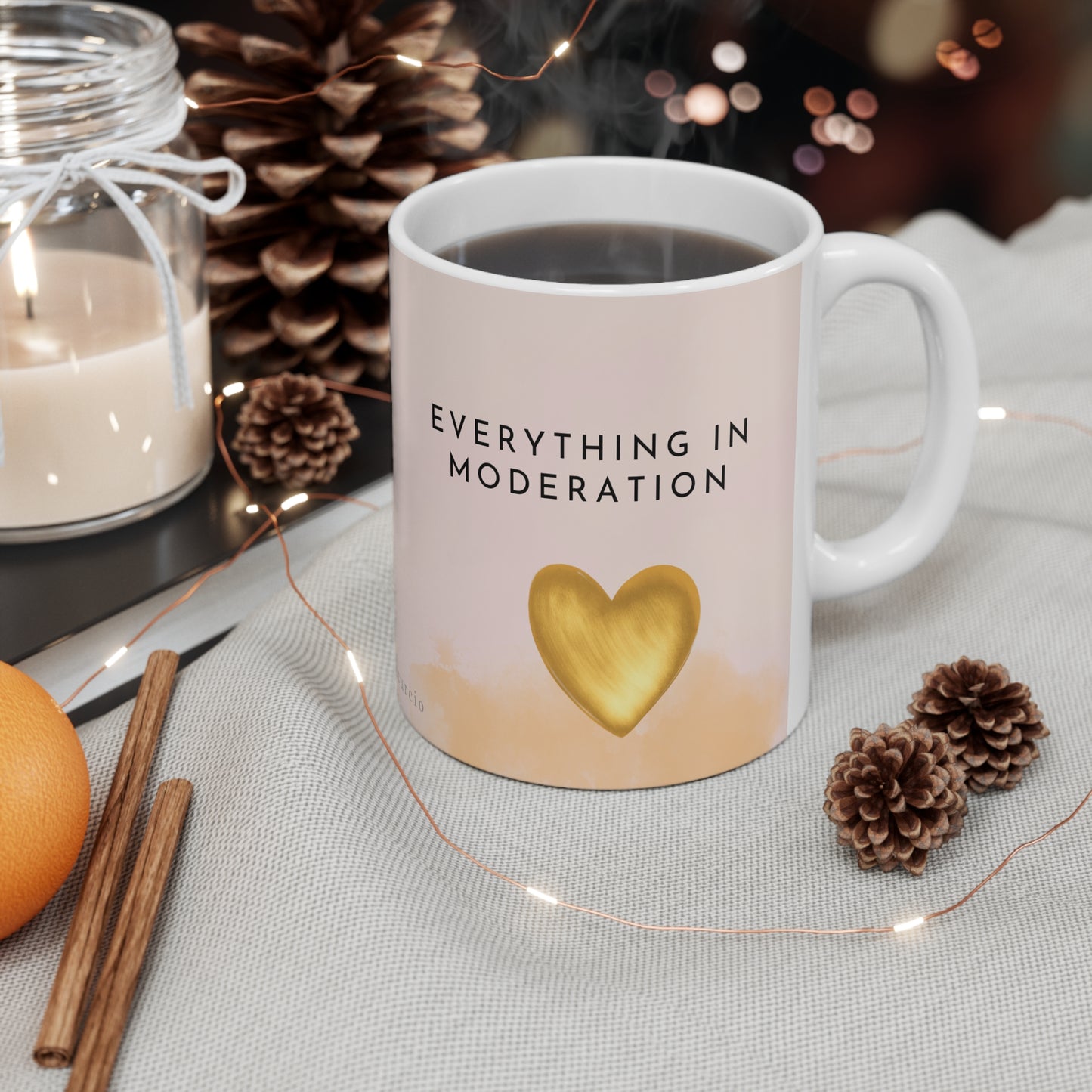 Everything in Moderation Mug 11oz