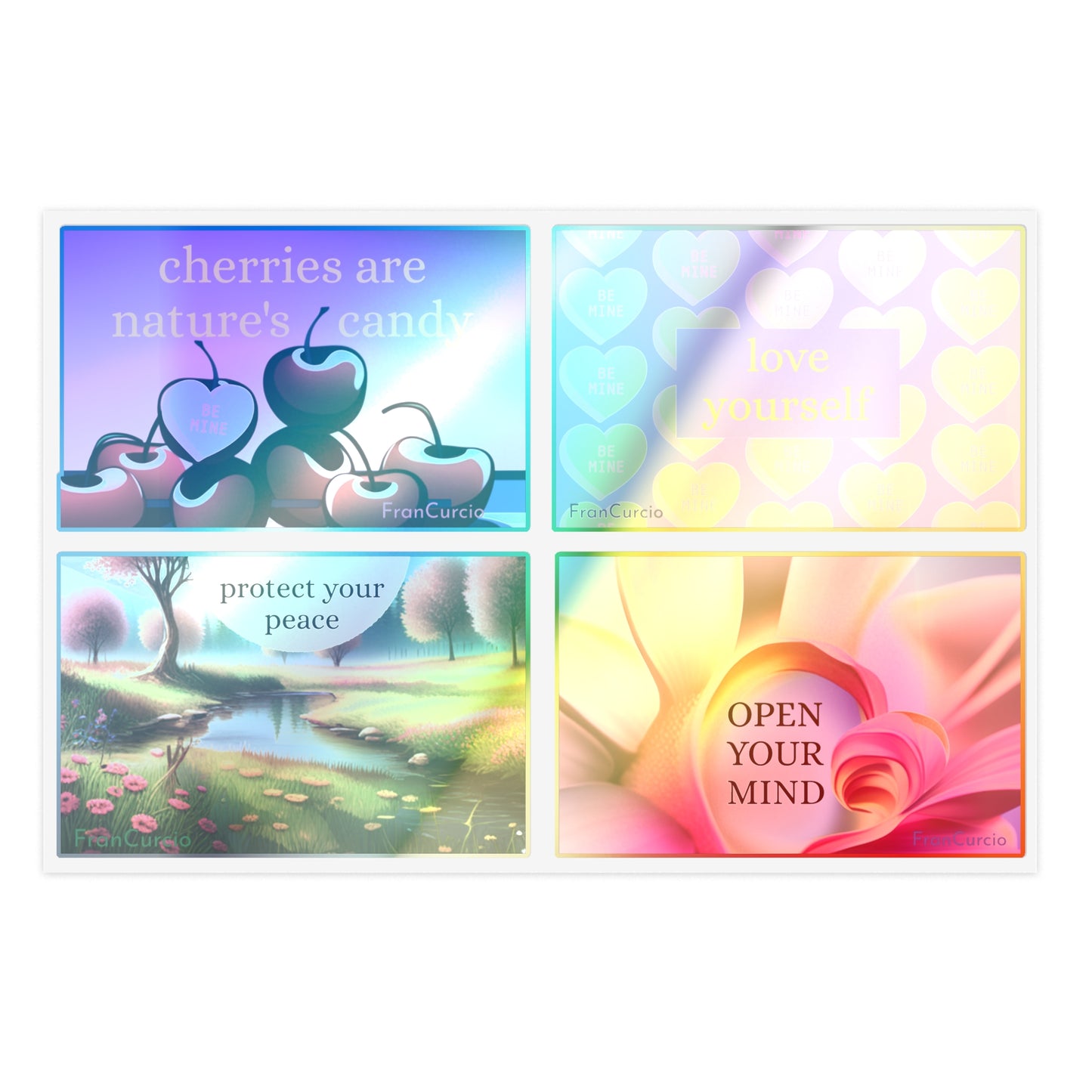 Happy Life Sticker Sheet