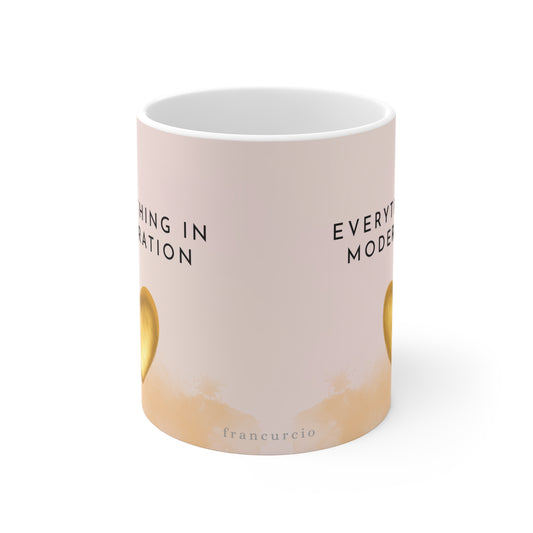 Everything in Moderation Mug 11oz